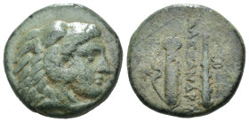 Greek bronze coin, Weight 5.28 gr - Diameter 18 mm Greek bronze coin