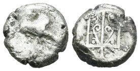 Greek silver coin, Weight 1.75 gr - Diameter 11 mm Greek silver coin
THRACE, . Circa 340-320 BC. AR