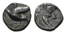 Greek silver coin, Weight 0.22 gr - Diameter 6 mm Greek silver coin
