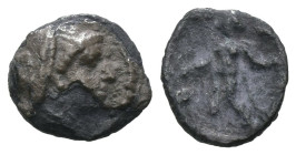 Greek silver coin, Weight 0.45 gr - Diameter 9 mm Greek silver coin