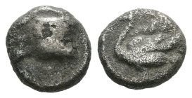 Greek silver coin, Weight 0.76 gr - Diameter 8 mm Greek silver coin