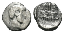 Greek silver coin, Weight 0.45 gr - Diameter 9 mm Greek silver coin