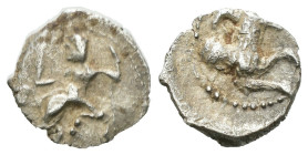 Greek silver coin, Weight 0.58 gr - Diameter 10 mm Greek silver coin