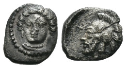 Greek silver coin, Weight 0.64 gr - Diameter 9 mm Greek silver coin