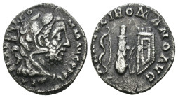 Weight 2.05 gr - Diameter 17 mm Silver Roman Imperial Coin

Weight  2.05 gr -  Diameter 17 mm Commodus AD 177-192 AR Denarius very fine
