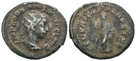 Weight 3.99 gr - Diameter 24 mm Silver Roman Imperial Coin