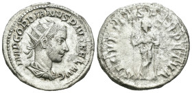 Weight 4.21 gr - Diameter 23 mm Silver Roman Imperial Coin

Weight  4.21 gr -  Diameter 23 mm Volusian AR Denarius AD 251-253