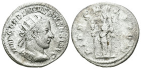 Weight 4.35 gr - Diameter 23 mm Silver Roman Imperial Coin

Weight  4.35 gr -  Diameter 23 mm GORDİANUS III AR Denarius AD 238-244