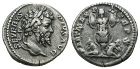Weight 3.50 gr - Diameter 18 mm Silver Roman Imperial Coin

Septimius Severus AR Denarius. Rome, AD 201. SEVERVS PIVS AVG…..laureate head right / PA...