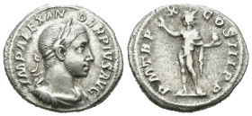 Weight 3.00 gr - Diameter 20 mm Silver Roman Imperial Coin

Severus Alexander Auguste …… Obv :IMP ALEXANDER PIVS AVG…...  Rev :P M TR P - XII COS II...