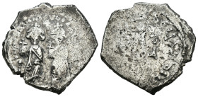 Weight 6.33 gr - Diameter 24 mm Silver Byzantine Coin

Weight  6.33 gr -  Diameter 24 mm HERACLIUS, with HERACLIUS CONSTANTINE, 610-641 AD. AR, Hexa...