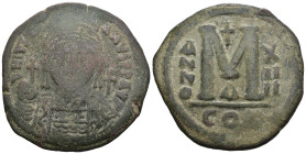 Weight 20.99 gr - Diameter 38 mm Bronze Byzantine Coin