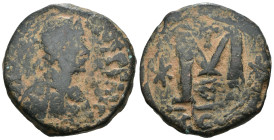 Weight 18.68 gr - Diameter 30 mm Bronze Byzantine Coin