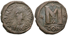 Weight 18.01 gr - Diameter 33 mm Bronze Byzantine Coin