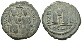 Weight 14.24 gr - Diameter 29 mm Bronze Byzantine Coin