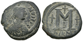 Weight 15.51 gr - Diameter 30 mm Bronze Byzantine Coin