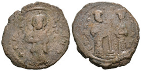 Weight 7.99 gr - Diameter 27 mm Bronze Byzantine Coin