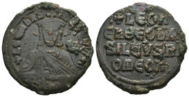 Weight 9.81 gr - Diameter 27 mm Bronze Byzantine Coin