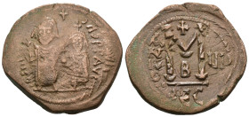 Weight 10.26 gr - Diameter 30 mm Bronze Byzantine Coin