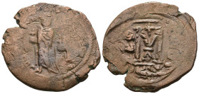 Weight 11.75 gr - Diameter 34 mm Bronze Byzantine Coin