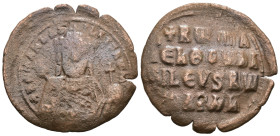 Weight 4.95 gr - Diameter 29 mm Bronze Byzantine Coin