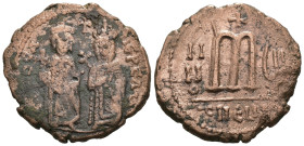Weight 10.78 gr - Diameter 28 mm Bronze Byzantine Coin