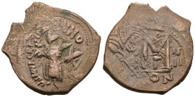 Weight 12.57 gr - Diameter 31 mm Bronze Byzantine Coin