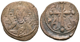 Weight 3.76 gr - Diameter 24 mm Bronze Byzantine Coin