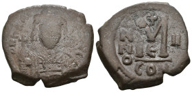 Weight 10.37 gr - Diameter 29 mm Bronze Byzantine Coin