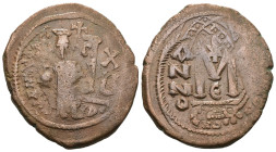 Weight 10.58 gr - Diameter 30 mm Bronze Byzantine Coin