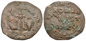 Weight 5.00 gr - Diameter 27 mm Bronze Byzantine Coin