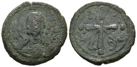 Weight 6.32 gr - Diameter 24 mm Bronze Byzantine Coin