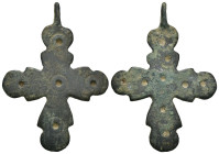 Bronze 6.58 gram Diameter 45 mm BYZANTINE EMPIRE.Cross.(8th-10th century).Ae. Sold as seen.