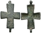 Bronze 11.90 gram Diameter 52 mm BYZANTINE EMPIRE.Cross.(8th-10th century).Ae. Sold as seen.