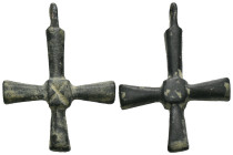 Bronze 8.30 gram Diameter 39 mm BYZANTINE EMPIRE.Cross.(8th-10th century).Ae. Sold as seen.