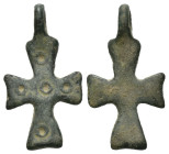 Bronze 2.01 gram Diameter 25 mm BYZANTINE EMPIRE.Cross.(8th-10th century).Ae. Sold as seen.