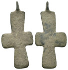 Bronze 2.90 gram Diameter 35 mm BYZANTINE EMPIRE.Cross.(8th-10th century).Ae. Sold as seen.