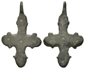 Bronze 2.60 gram Diameter 30 mm BYZANTINE EMPIRE.Cross.(8th-10th century).Ae. Sold as seen.
