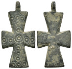 Bronze 6.56 gram Diameter 36 mm BYZANTINE EMPIRE.Cross.(8th-10th century).Ae. Sold as seen.
