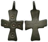 Bronze 1.81 gram Diameter 29 mm BYZANTINE EMPIRE.Cross.(8th-10th century).Ae. Sold as seen.