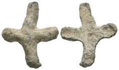 Bronze 7.56 gram Diameter 27 mm BYZANTINE EMPIRE.Cross.(8th-10th century).Ae. Sold as seen.