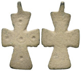 Bronze 3.86 gram Diameter 35 mm BYZANTINE EMPIRE.Cross.(8th-10th century).Ae. Sold as seen.