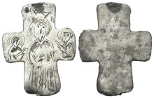 Bronze 1.94 gram

SILVER Diameter 30 mm BYZANTINE EMPIRE.Cross.(8th-10th century).Ae. Sold as seen.