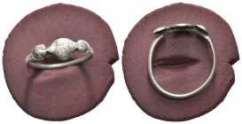 Silver 1.28 gram Diameter 19 mm

ANCIENT ROMAN SILVER RING.(3rd–4th centuries).Ae.