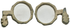 Bronze 11.10 gram Diameter 34 mm

ANCIENT ROMAN BRONZE RING AND key (3rd–4th centuries).Ae.