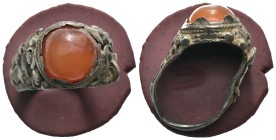 Silver 7.88 gram Diameter 30 mm
ANCIENT SILVER ISLAMIC RING (CENTURY ?)