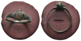Bronze 1.21 gram Diameter 20 mm
ANCIENT ROMAN BRONZE RING.(3rd–4th centuries).Ae.