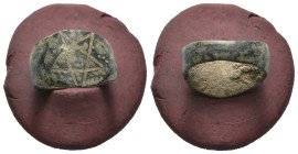 Bronze 2.47 gram Diameter 16 mm
ANCIENT ROMAN BRONZE RING.(3rd–4th centuries).Ae.