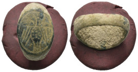 Bronze 5.30 gram Diameter 22 mm
ANCIENT ROMAN BRONZE RING.(3rd–4th centuries).Ae.