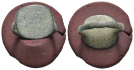 Bronze 3.63 gram Diameter 19 mm
ANCIENT ROMAN BRONZE RING.(3rd–4th centuries).Ae.